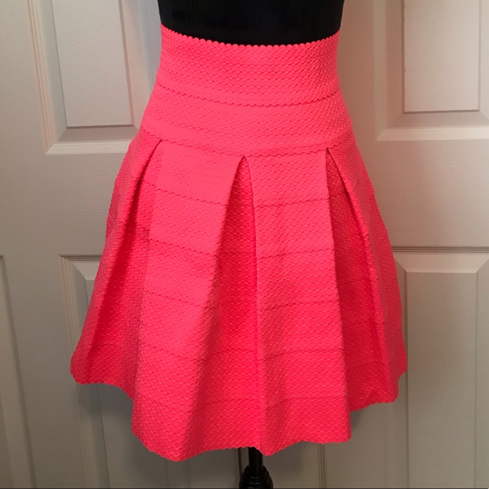 Petit Gateau Neon Pink Skirt